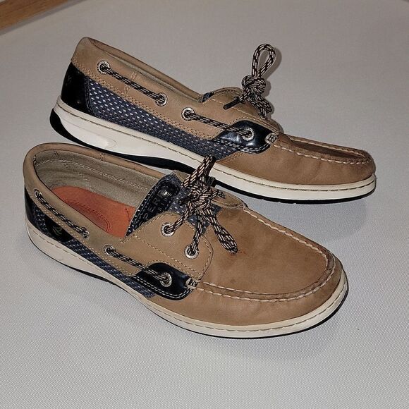 Sperry Top-Sider Women's Bluefish Sport Mesh 2-Eye Boat Shoe Size 8.5 - Picture 1 of 13